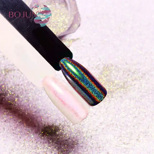 BOJUN BX | Mirror Holographic Aurora Effect Transparent Chameleon Pigment